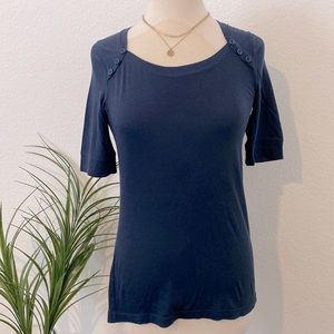 Navy top